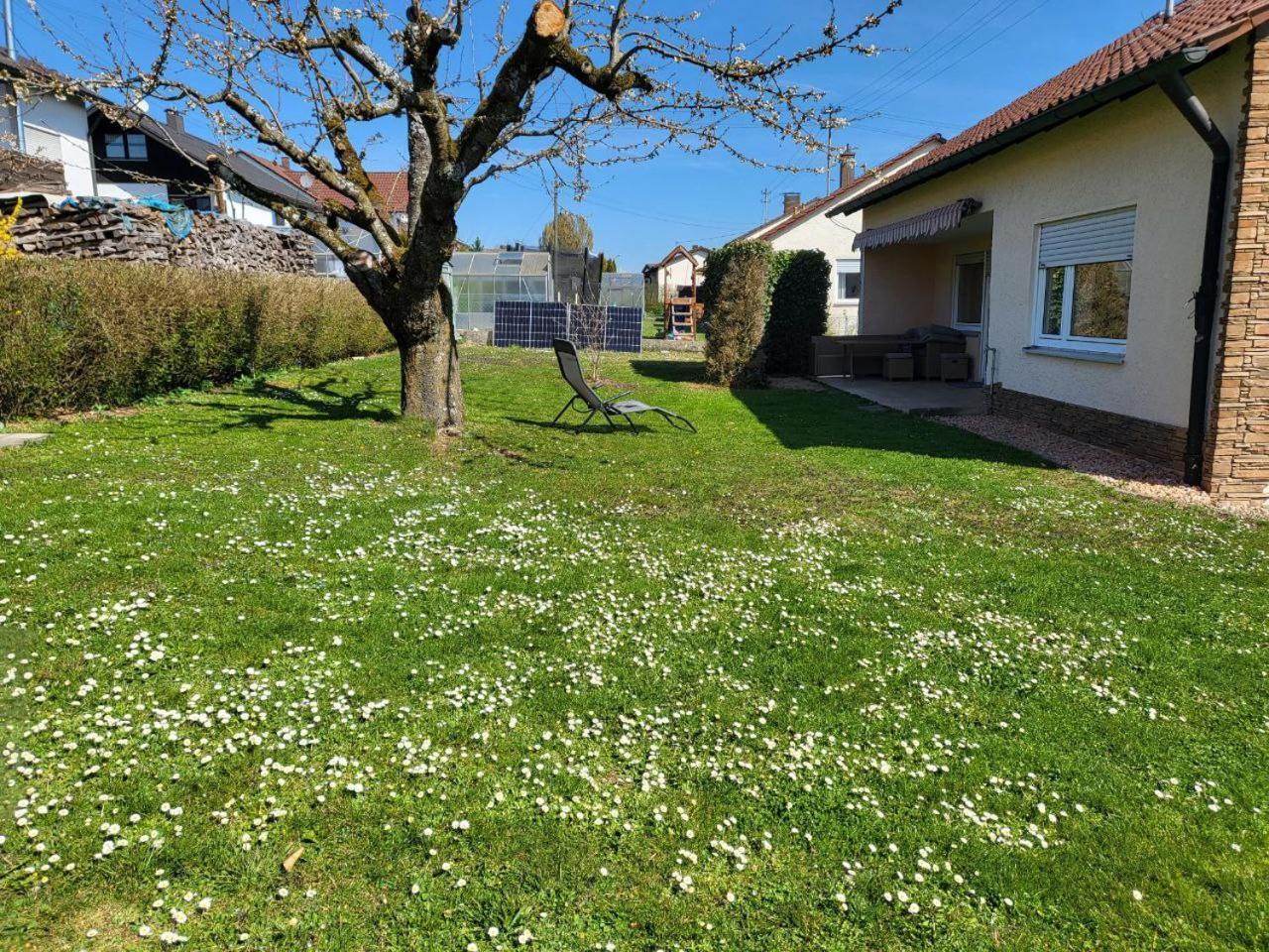 Ferienwohnung Naehe Legoland Mit Grossem Garten Und Terrasse Sontheim an der Brenz Extérieur photo