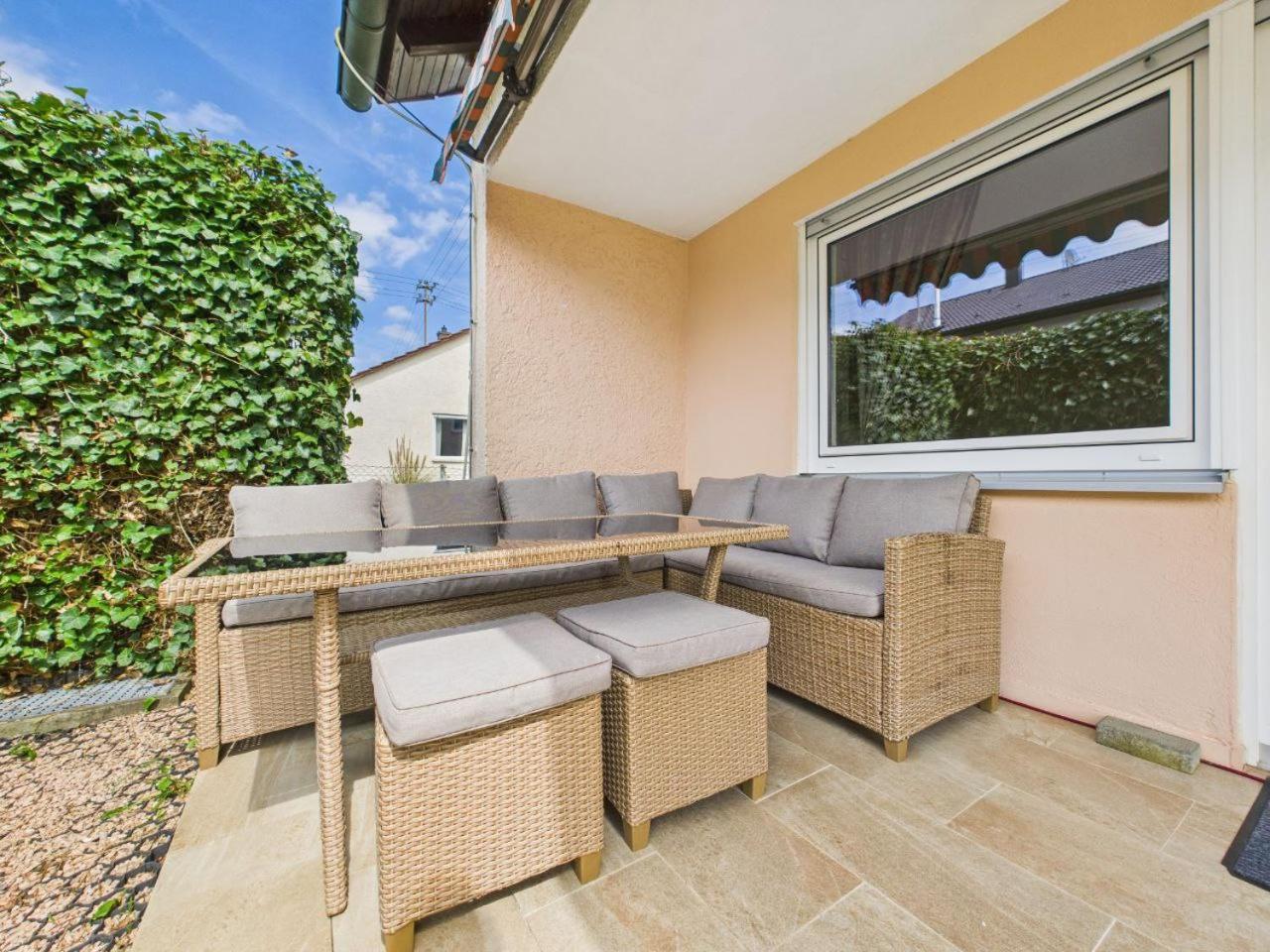 Ferienwohnung Naehe Legoland Mit Grossem Garten Und Terrasse Sontheim an der Brenz Extérieur photo